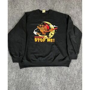 Cartoon Network Scooby Doo Halloween Graphic Sweatshirt VTG No size tag L-XL